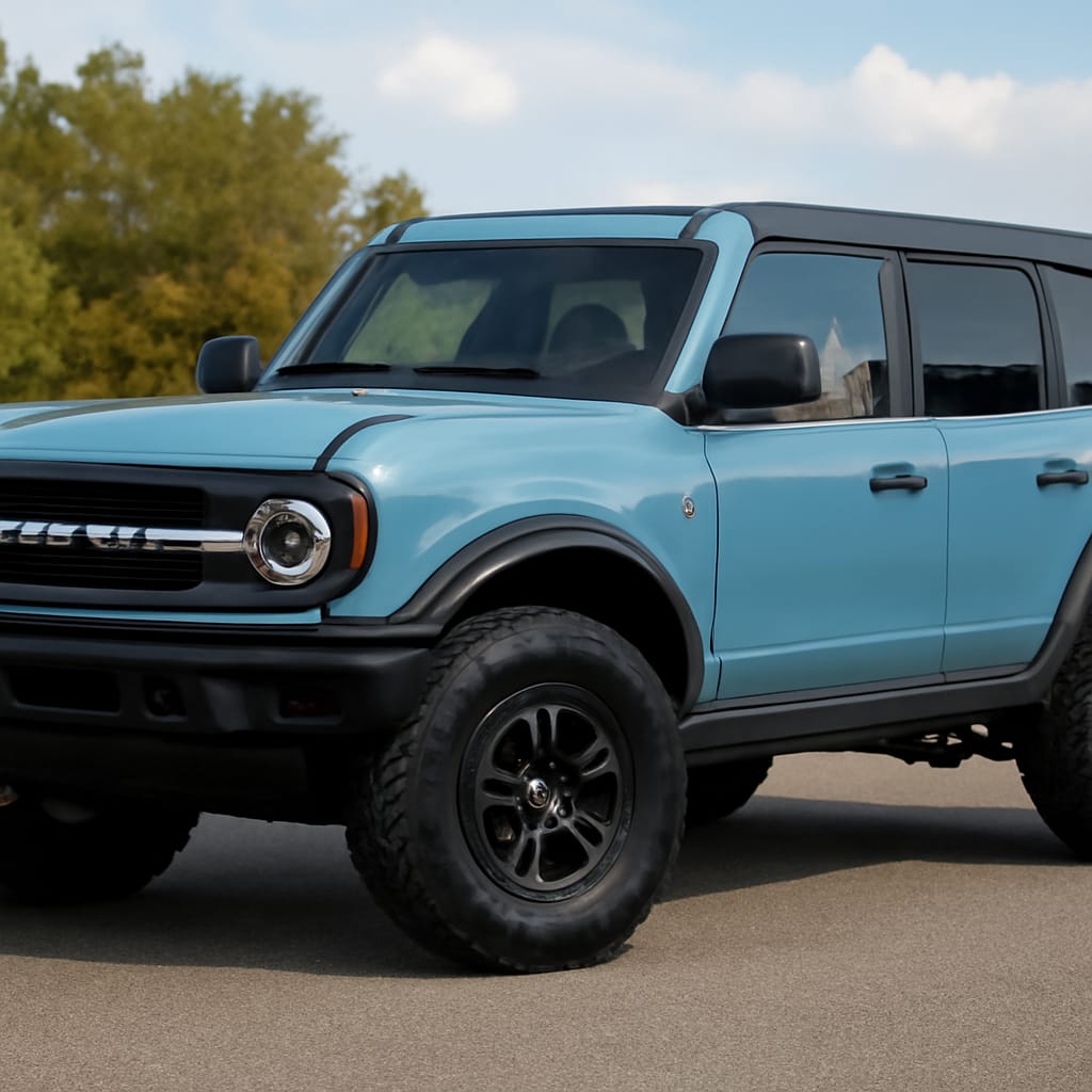Ford Bronco — категория прав
