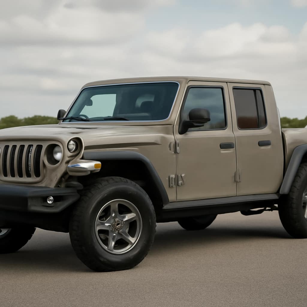 Jeep Gladiator — какая категория прав нужна в 2026 году (пикап)