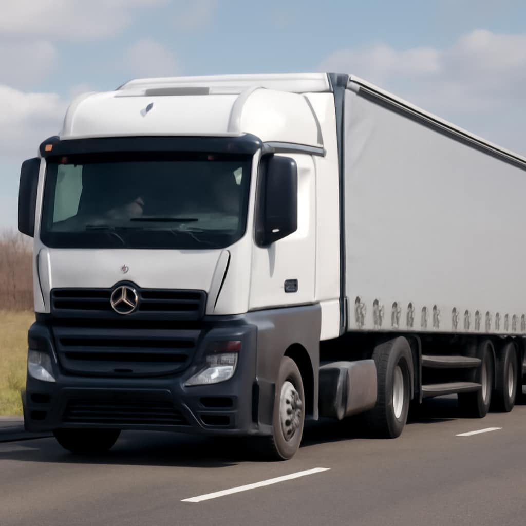 Mercedes Actros — категория прав