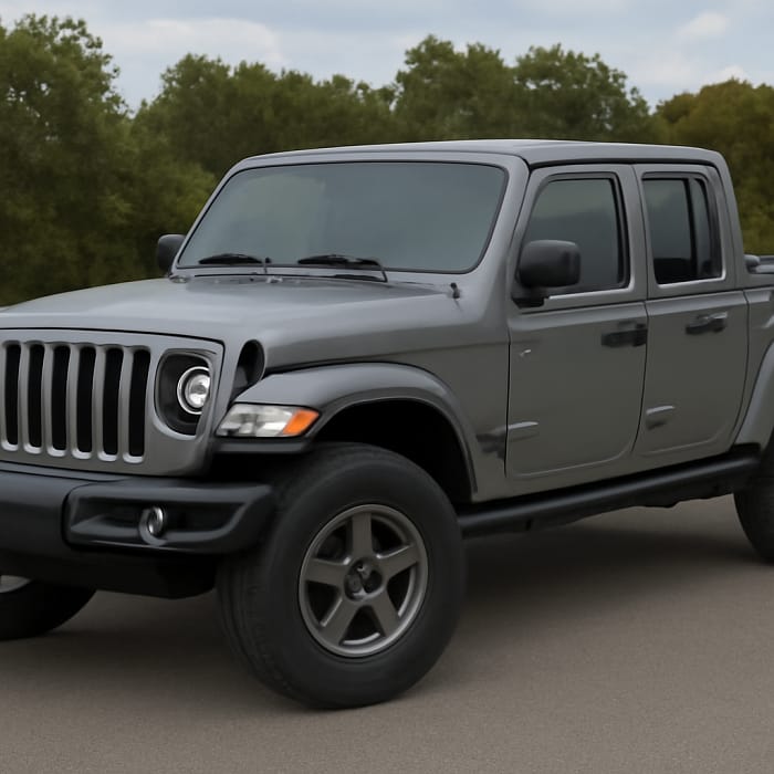 Jeep Gladiator — категория прав